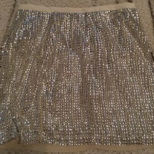 Sparkly Forever 21 skirt